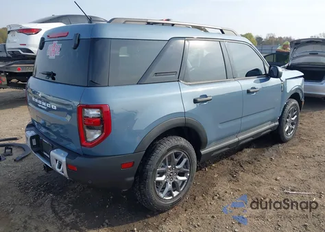 2025 Ford Bronco Sport Big Bend from USA, damaged, VIN 3FMCR9BN6SRF04650